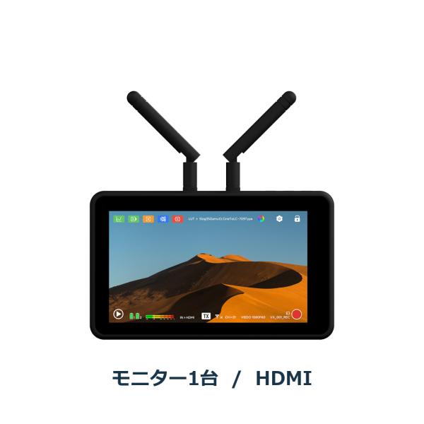 VAXIS ATOM A5 HDMI ワイヤレスモニター 5.5インチ VA22-A5-TR01（外...