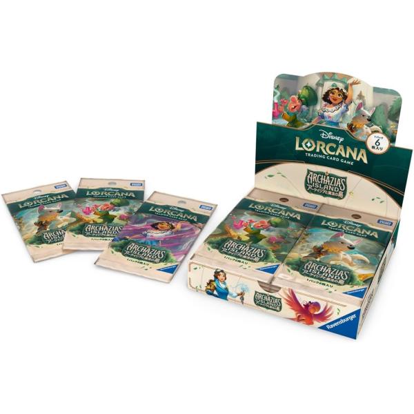 発売日前日発送 ディズニー・ロルカナ・ＴＣＧ 日本語版 ブースターパック アーケイジアと魔法の島 B...