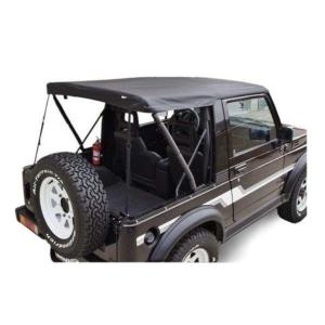 スズキ ジムニー幌 純正タイプ ブラックデニム...の詳細画像1