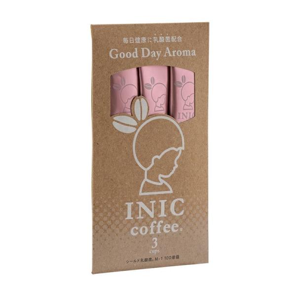 INIC coffee イニックコーヒー グッドデイアロマ（シールド乳酸菌(R)入り）/3本入り
