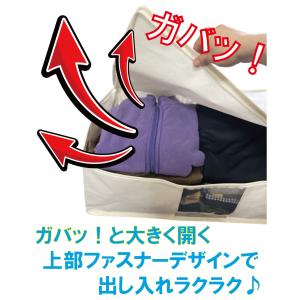 衣類 収納ケース ソフトタイプ 2枚組 衣類収...の詳細画像5
