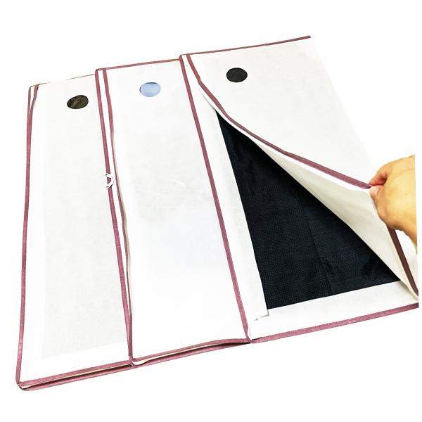 収納袋 着物用 3枚組  たとう紙より通気性と耐久性に優れた不織布製 スッキリ収納しやすく取り出しや...