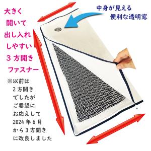 着物収納ケース たとうし デザイン 3枚組 た...の詳細画像2