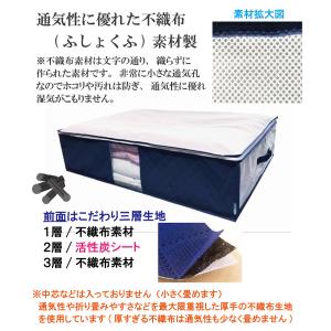 敷布団収納袋 布団収納袋 収納袋 布団袋 前面...の詳細画像3