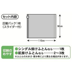布団圧縮袋 掃除機不要 圧縮袋 日本製 布団袋...の詳細画像2