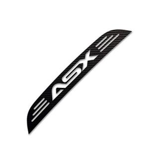 「ASX」Mitsubishi ASX 車のブレーキライトディスプレイ用カーボンファイバーブレーキライトステッカー