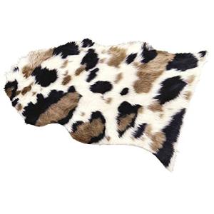 ケーアイジャパン ラグ インテリア 玄関マット 毛皮風 キャリコ 三毛猫 90×60cm  166559