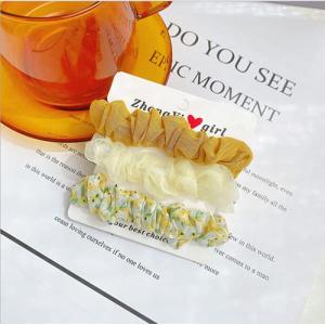 シフォン レディース ヘアゴム 髪飾り ヘアアクセサリー ヘアアレンジ