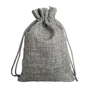 ENN LLC ラッピング 袋 15x20cm 20枚セット 紐付き 使いやすい 巾着 麻袋