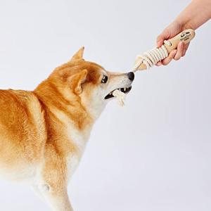 ペティオ 犬用おもちゃ Ethical Door エシカルドア 天然木とロープのデンタルバー M