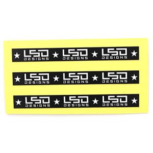 Love Soul Dream 屋外耐候性ステッカー LSDロゴフィッシュグリップ