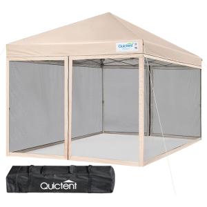 Quictent ワンタッチ タープテント 3段階調節 3m/2.5m/2m UV