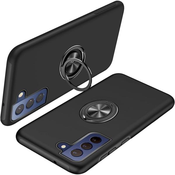 Galaxy S22 ケース リング付き pc+tpu 耐衝撃 一体型 携帯カバー ギャラクシーs2...
