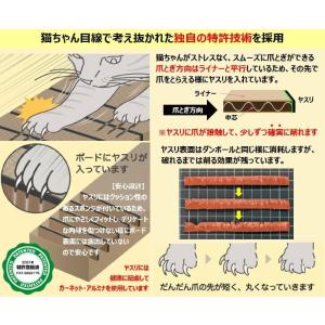 bibi Nyan 爪切り不要の爪とぎボード ...の詳細画像2