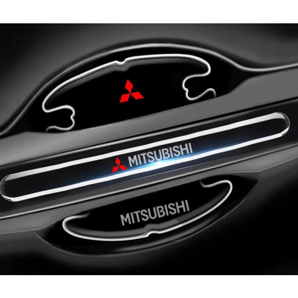 SPIRIT BEAST 三菱 ドアハンドルプロテクター RALLIART パジェロ デリカD ラン...