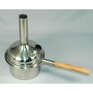 業務用火起こし（鋳物目皿・煙突カバー付）GH-547　火おこし/火熾し/炭起こし/七輪/コンロ/キャンプ