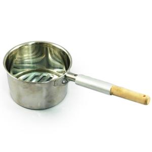 鋳物目皿付火起こし（業務用）IH-549　直径18.3cm　火皿付き/火おこし/火熾し/炭起こし/七輪/コンロ/キャンプ/業務用