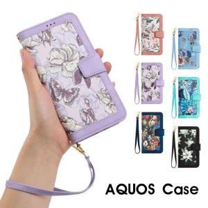 スマホケース AQUOS sense9 SH-53E SHG14 SH-M29 ケース アクオス sense9 カバー 手帳型 レザーケース 携帯カバー アクオスセンス9 レザーケース  財布型 カード｜initial-k