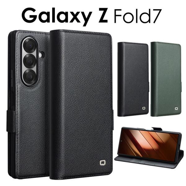 Galaxy Z fold7 ケース カバー 手帳型 本革 Galaxy フォールド7 ケース フォ...