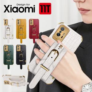 スマートフォンケース Xiaomi 11Tケース Redmi Note 11ケース おしゃれ シャオミ11tカバー ベルト付 耐衝撃 Xiaomi 11T保護ケース 指紋防止 爆買