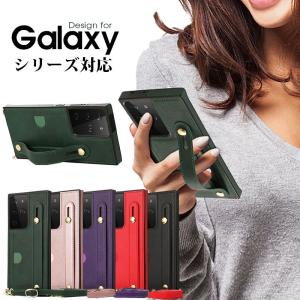 スマホケース Galaxy S22 S23 Ultra S21 S21+ Ultra Note10+ Note20 A32 5G ノート ウルトラ ストラップ ネック Galaxy S22カバー Galaxy  S23 Ultra 肩掛け｜initial-k