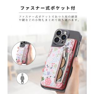 スマホ 背面 カードケース 貼り付け スマホス...の詳細画像2