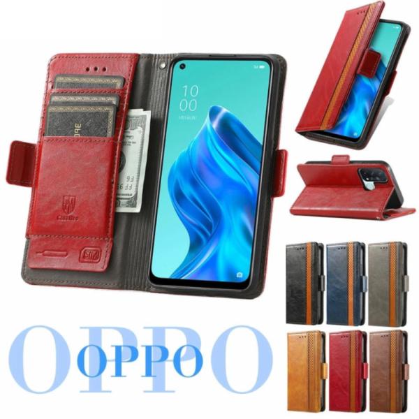 OPPO Find X3 Pro 手帳型 カッド収納 OPPO A73 カバー シンプルOPPO A...