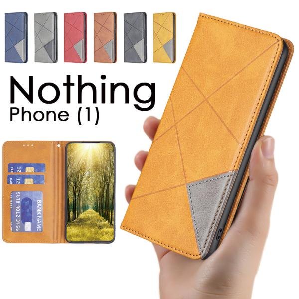 Nothing Phone (1)手帳型 Nothing Phone (1)カバー ストラップ付き ...