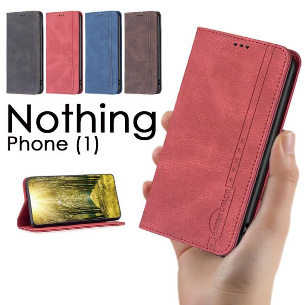 Nothing Phone (1)カバー 男女兼用 Nothing Phone (1)手帳ケース R...