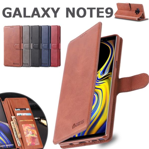 Galaxy Note9ケース 手帳型 ギャラクシー ノート9カバー SC-01K SCV40 Ga...