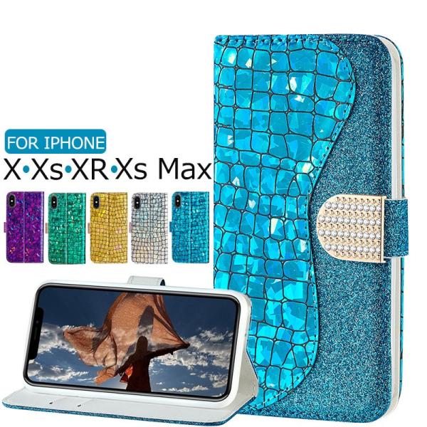 iPhone Xs Maxケース 少女 iPhoneカバー カードポケット付き 人気 ストラップ付き...