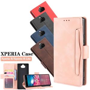 Xperia 1 10 VI ケース Xperia 1 5 10 V Xperia 1 5 10 IV/ 1 5 10 III カバー カード付き 横向きXperia8ケース 手帳Xperia8カバー 手帳 Xperia 8 ポイント利用