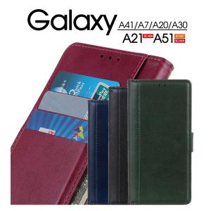 Galaxy A21ケース 手帳 耐衝撃 Galaxy A41ケース 手帳型 カード収納 Galaxy A7 A51スマホケース スタンド機能 Galaxy A30カバー ビジネス風 Galaxy A41ケース｜initial-k