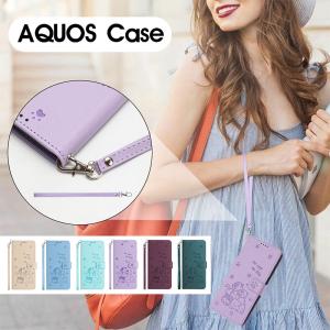 AQUOS sense8ケース 手帳型 AQUOS sense9 カバー  AQUOS R10 ケース スタンド機能 aquos wish5 ケース カード収納 AQUOS wish4 ケース  ポイント利用｜initial-k