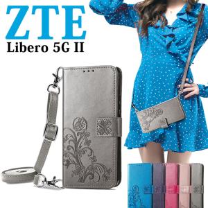 【店内全品送料無料】PUレザー ZTE Libero 5G II A103ZTケース カメラレンズ保護 ZTE Libero 5G II A103ZTカバー 売筋 大人ぽっい 高品質 耐衝撃