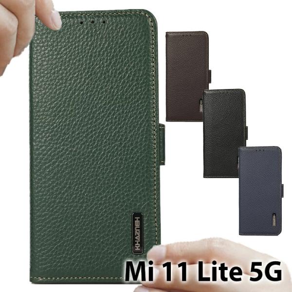 Mi 11 Lite 5Gケース 本革Mi 11 Lite 5Gカバー 本革 Mi 11 Lite ...