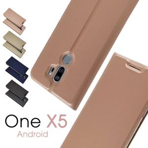 Android One X5ケース 手帳型 one x5 ケース マグネット内蔵 カード収納 LG X5 Y!mobileアンドロイドワンx5カバー 手帳 yモバイル 軽量 薄型 LG 爆買