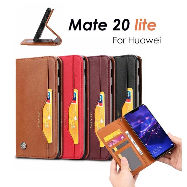 ファーウェイ スマホケース Huawei Mate 20 lite 手帳型ケースマグネット式 Hua...