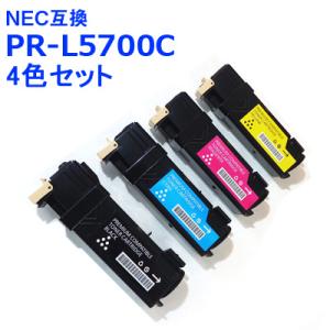 PR-L5700C NEC 互換 トナー 大容量 4色セット PR-L5700C-24K/L5700...