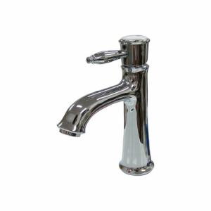 蛇口 混合水栓 シンプル 洗面台用 銀 シルバー INK-03030152G｜株式会社インクコーポレーション