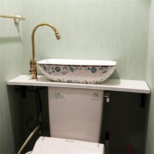 トイレタンクDIY洗面台セット W490×D240 | 品番【DIYセット1】｜ink-co