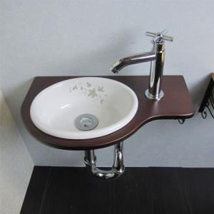 手洗器セット おしゃれ コンパクト W450 D270 INK-0504080Hset