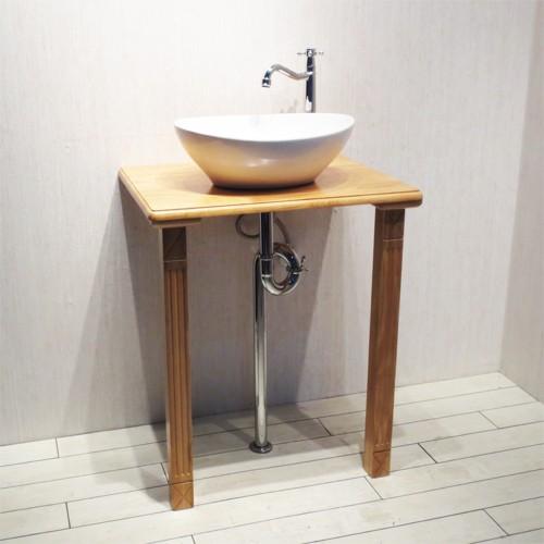 洗面台 おしゃれ カントリー調 セット W600 D450 H700【Fセット1】