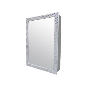 ミラーキャビネット 収納 洗面所 ステンレス おしゃれ W500×D130×H700