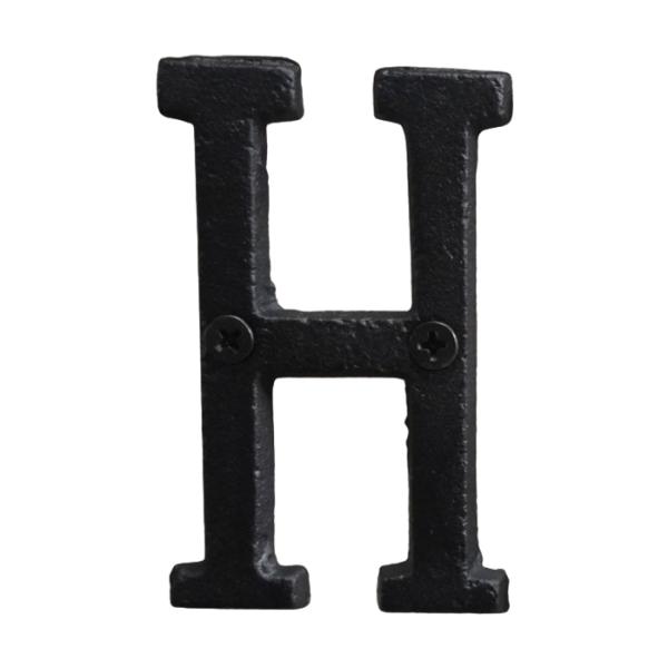 アイアン飾り アルファベット おしゃれ かわいい 看板 表札 DIY INK-0801217HH