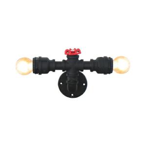 ガス管ウォールランプ(壁付け照明・ブラケットライト・アイアン・水道管) INK-1001072H｜ink-co