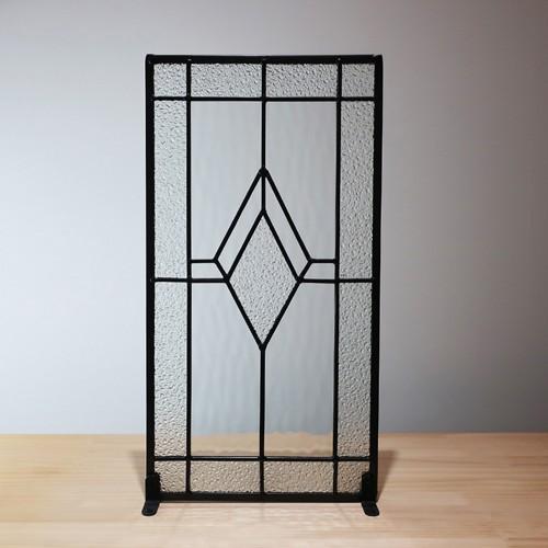 ステンドグラス パネル 装飾 W250 H480 D6 INK-1103006H