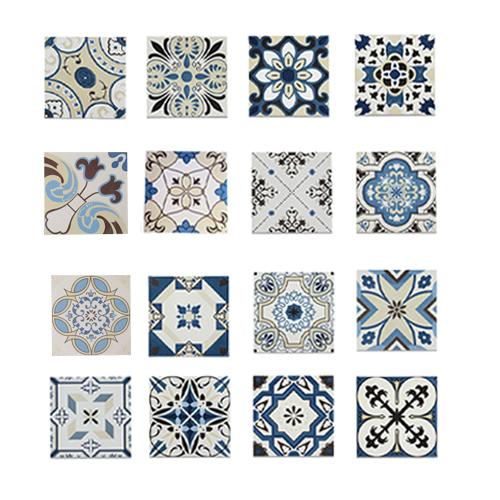 タイル 200角 陶器製 庭 ベランダ 玄関 DIY 1箱18枚入り(ランダム封入) | INK-1...