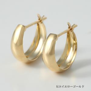 ピアス ムーンピアス 18金 プラチナ 3mm...の詳細画像3