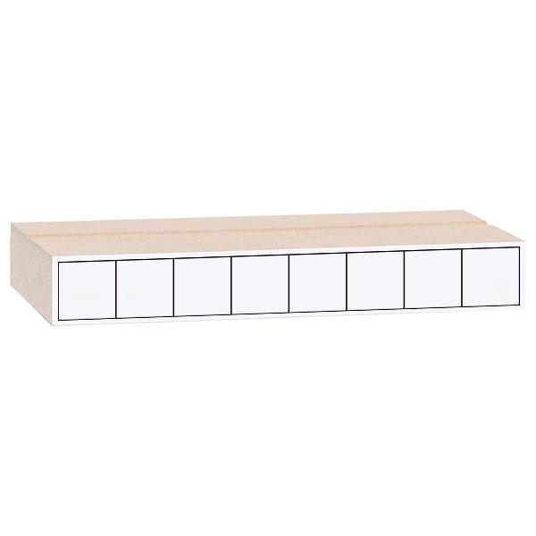 枠印・回覧印・工程管理印・枠のみ（縦横共通）8枠（枠サイズ約15mm）／印面:120x15mm・事務...